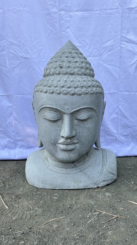 BUDDHA BUST 80 CM A FRONT